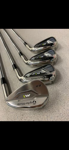 Taylormade M1 Irons (4, 5, 6) and 55 Degree Sand Wedge