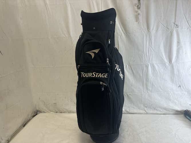 Used Bridgestone Tour Stage 5-way Golf Cart Bag W Rain Hood