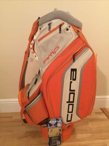 Cobra Amp Staff Golf Bag with 6-way Dividers & Rain Cover