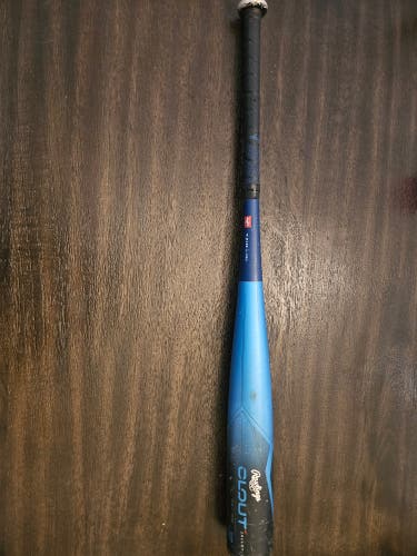 Used 2023 Rawlings Clout USSSA Certified Bat (-10) Alloy 21 oz 31"
