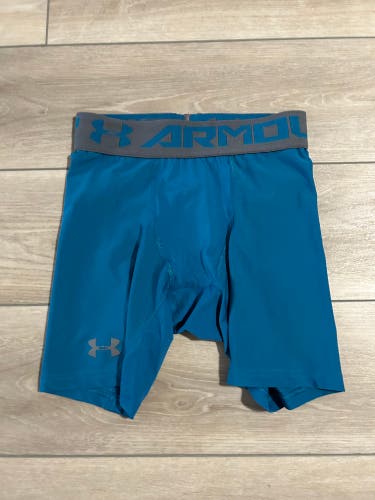 Blue Used Men's Under Armour Compression