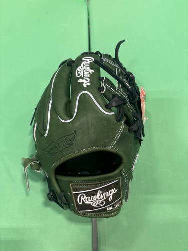 Green New Rawlings Heart of the Hide 200 Pattern Wingtip Right Hand Throw Baseball Glove 11.5