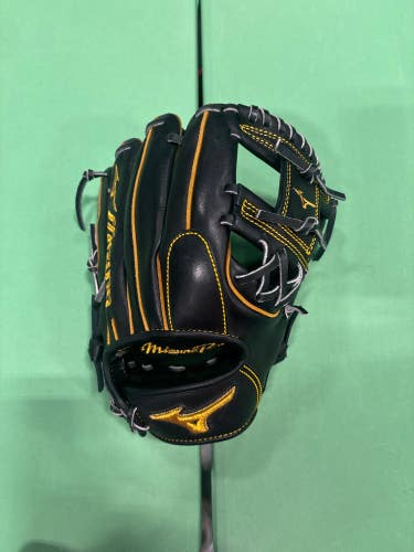 Black New Mizuno Pro US Kip Right Hand Throw Baseball Glove 11.5"