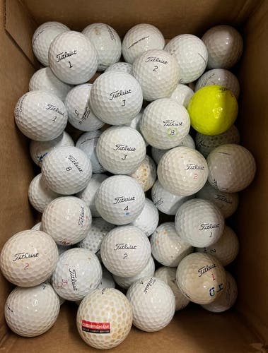 50 Used Prov1/x Golf balls Good Condition
