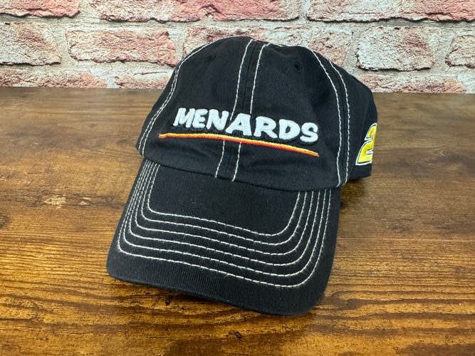 NASCAR Paul Mendard #27 SUPER AWESOME MENARDS RACING Adjustable Strap Cap Hat!