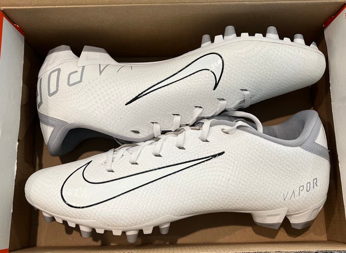 Size 12 Nike Vapor Untouchable Speed 3 TD Football Cleats White 917166-120