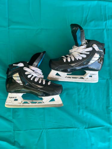 Used Senior True TF7 Hockey Goalie Skates Regular Width 7