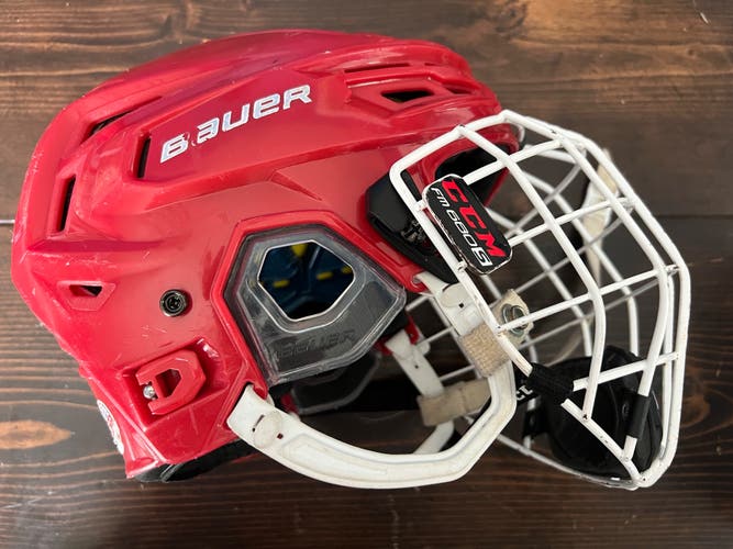Bauer Re-Akt 150 Red Helmet
