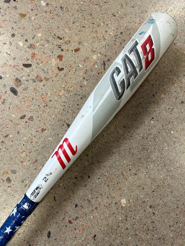 Used Kid Pitch (9YO-13YO) 2018 Marucci CAT8 Bat USSSA Certified (-10) Alloy 18 oz 28"