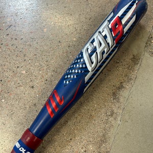Used 2021 Marucci CAT9 Composite Passtime Bat (-10) 17 oz 27"