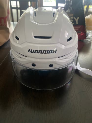 Warrior hockey helmet with Visor