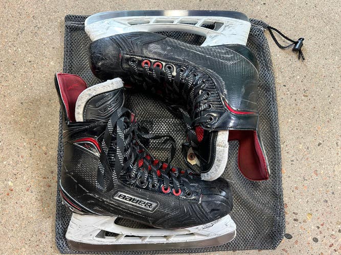 Used Senior Bauer Vapor X700 Hockey Skates Extra Wide Width 8