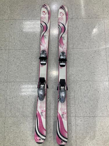 Used Kid's K2 Luv Bug Jr 124 cm Skis With SL45 Bindings