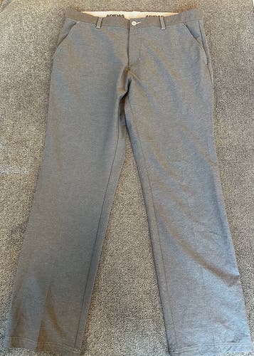 Adidas gray golf pants 36x32