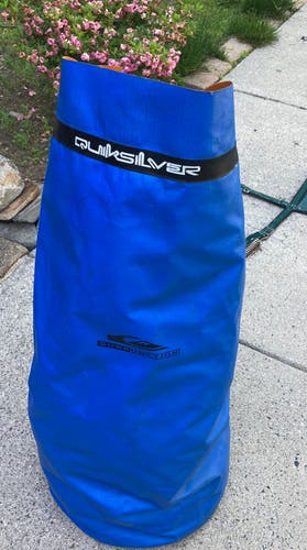 Quicksilver Blue/Orange Surf dry bag-good used condition