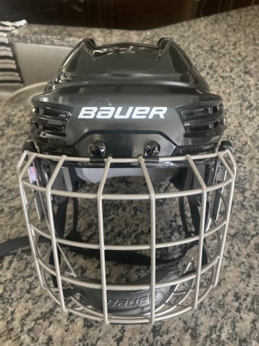 Used Bauer Hockey Helmet Combo- S18 IMS 5.0 - Size Large
