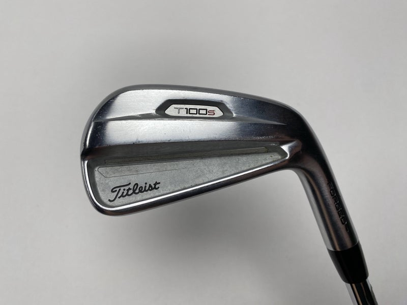 Titleist 2021 T100S Single 6 Iron True Temper AMT Black S300 Stiff Steel Mens RH