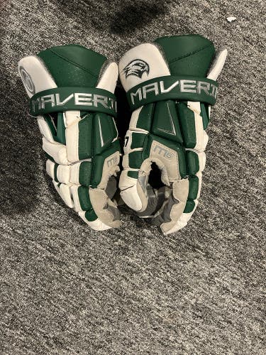 Used  Maverik Large m6 Lacrosse Gloves