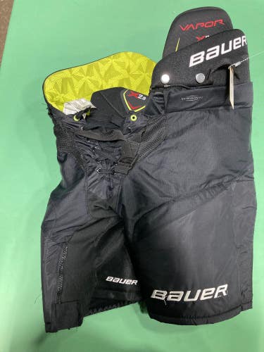 Black Used Junior Medium Bauer Vapor X2.9 Hockey Pants