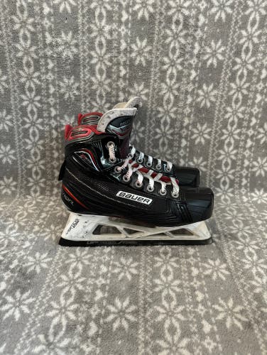 Used Intermediate Bauer Vapor X900 Hockey Goalie Skates Size 5 Fit 3