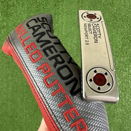 Scotty Cameron Select Newport 2.5 Right Handed Putter 32” With Headcover