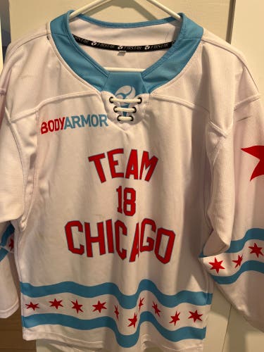 Adult Small Chicago Jersey, shell, socks