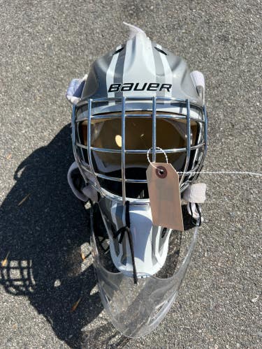 Used Junior Bauer NME3 Goalie Mask