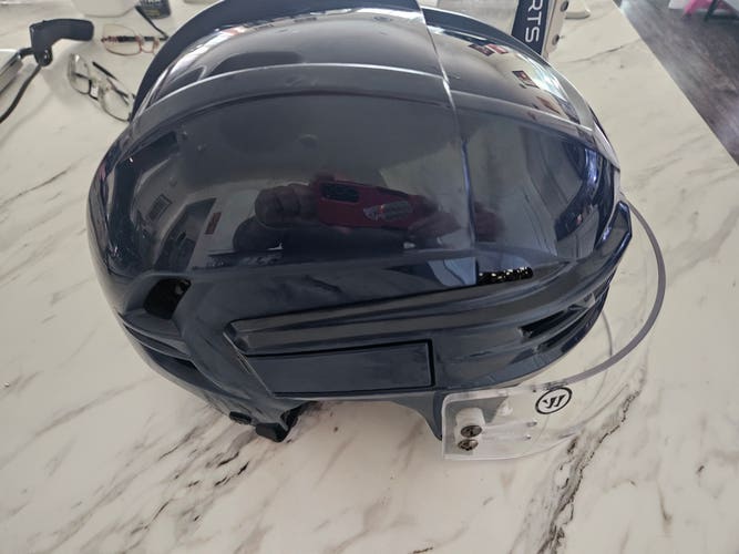 Used Medium CCM Super Tacks X Helmet Pro Stock w/visor