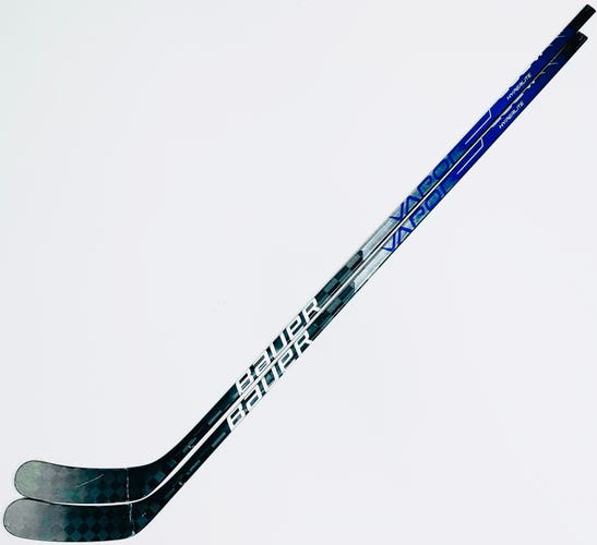 2 Pack Custom Blue Bauer Vapor Hyperlite Hockey Sticks-RH-P92M-87 Flex-Grip
