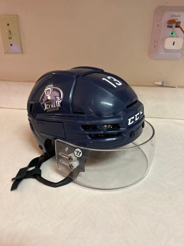 CCM super tacks x pro stock ECHL helmet
