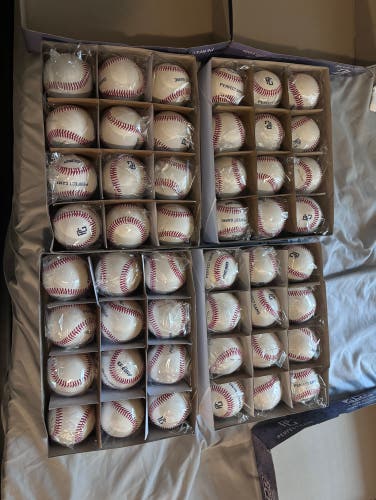 New 4 Pack (12 dozen) Perfect Game Baseballs