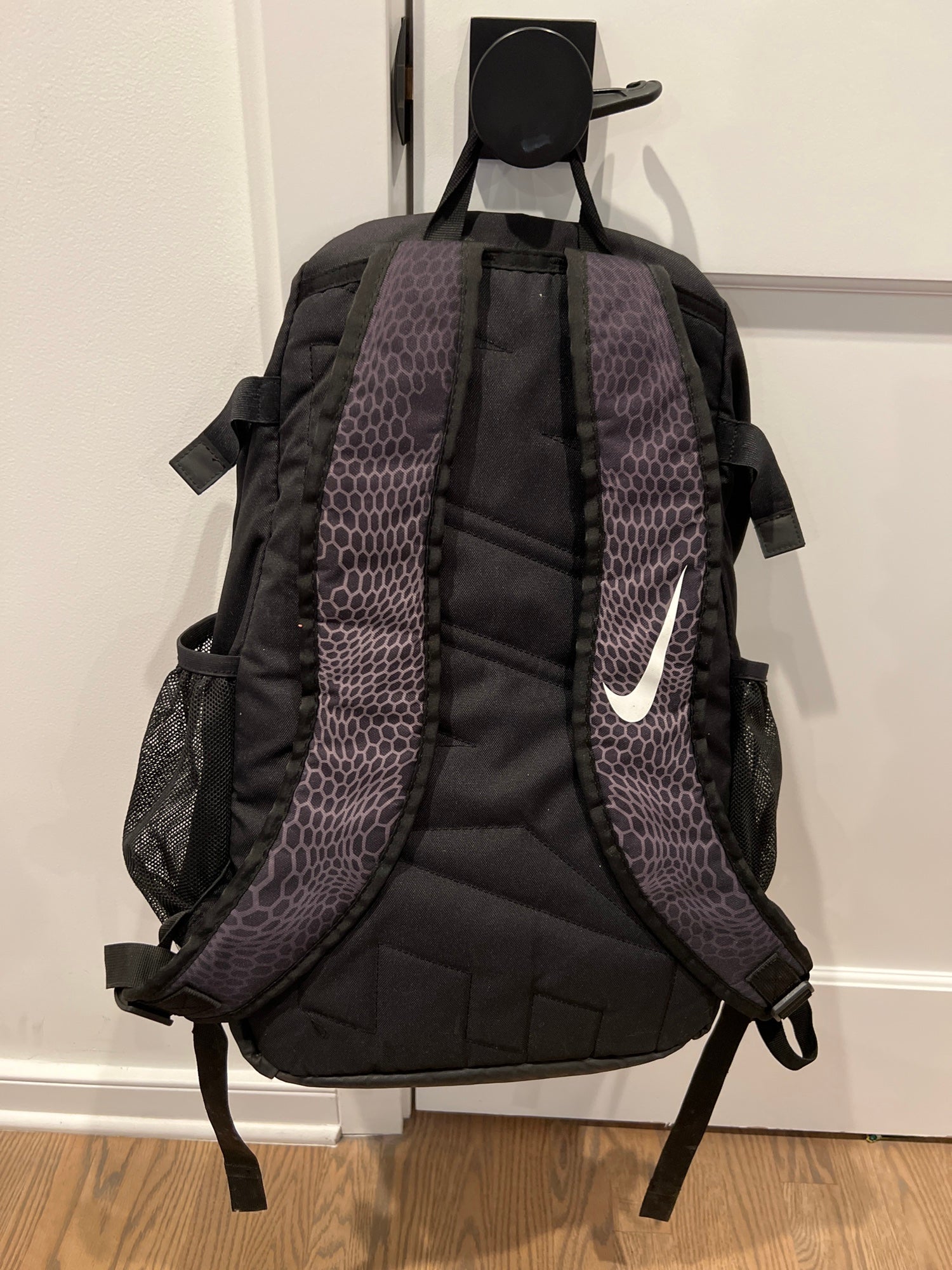 nike baseball backpack black