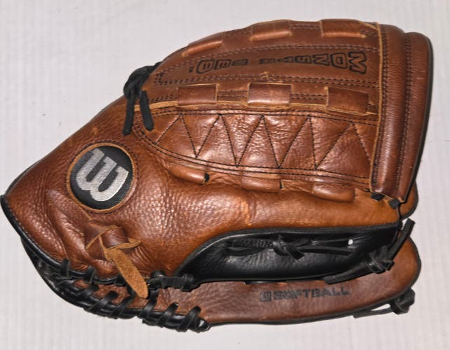 Used Wilson DeMarini A0725 Softball Glove 13"