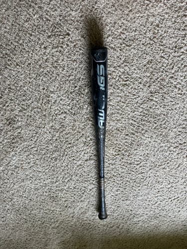 Used 2020 Rawlings BBCOR Certified Alloy 30.5 oz 33.5" Velo Bat
