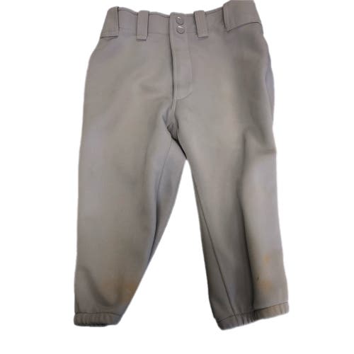 Mizuno Used Large Gray Game Pants