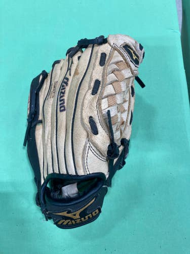 Brown Used Mizuno Prospect Series PowerClose Right Hand Throw Baseball Glove 10"