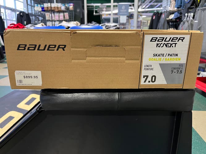 Brand New Bauer Konekt 1 Goalie Skate Size 7
