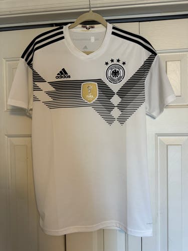 Germany Soccer Jersey 2018 World Cup Adidas Medium