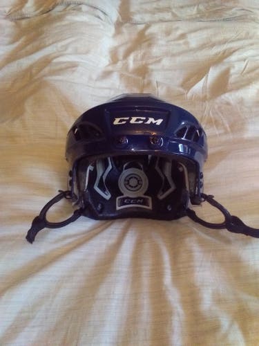 Large CCM FL 60 Helmet Navy Blue - Mint Condition