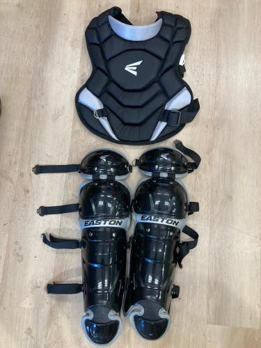 New Youth  Easton Game Time Catcher's Set (Leg guards&Chest)