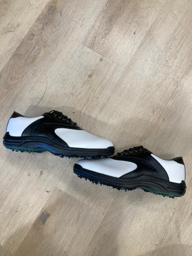 Black New Size 7.5 (Women's 8.5) Men's Footjoy GreenJoys Golf Shoes