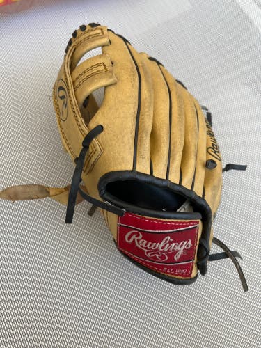Kids Rawlings Baseball Glove Left 9 inch Mitt Leather PL158CNB