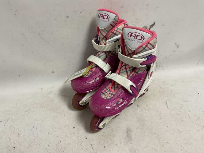 Used Rollerderby Harmony Adj 3-6 Adjustable Inline Skates - Rec And Fitness