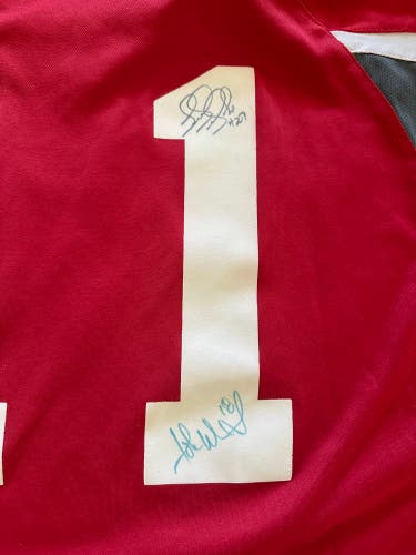 Terry Yake And Ron Wilson Autograph Jersey