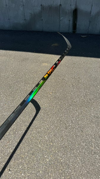 CUSTOM BLACK Used Senior Bauer Right Handed P92M 77 Flex Pro Stock Nexus Sync Hockey Stick