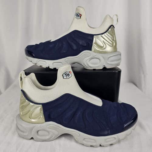 Nike Air Max Plus Slip On TN Tuned SP Women's Trainers Navy Gold Size 5.5