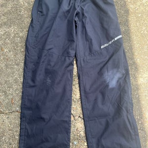 Used Bauer Black Track Suit Pants XL B R7 S1 L1