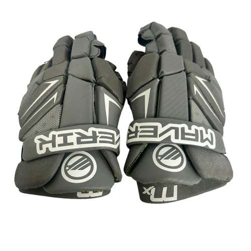Used Maverik Mx Md Men's Lacrosse Gloves
