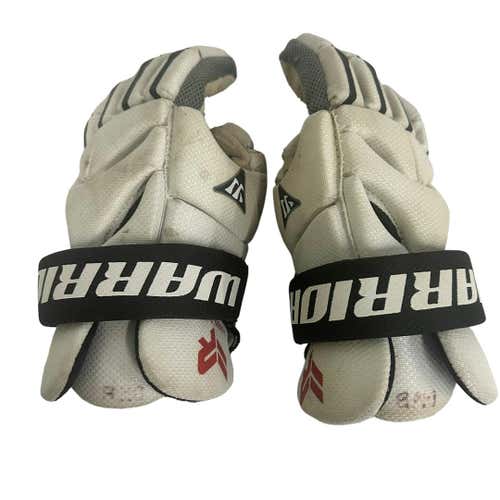 Used Warrior Rabil Next 9" Junior Lacrosse Gloves
