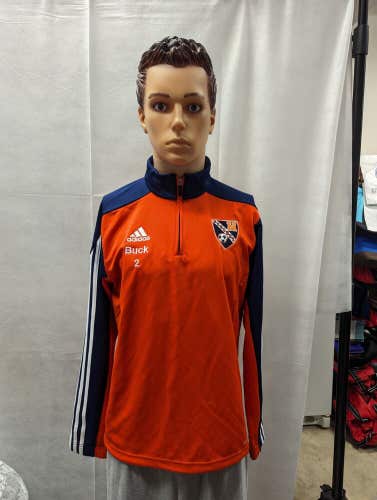 Team Issued Hershey FC Adidas Climacool 1/4 Zip Pullover M NPSL